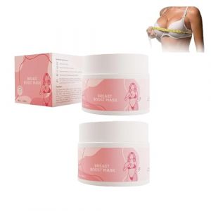Crème pour masque booster les seins, crème de beauté pour les seins, masque booster les seins Glowavenue, soulève et raffermit la zone du buste, sérum nourrissant pour le buste Push Up (2 pièces) (Su Wenshuai, neuf)