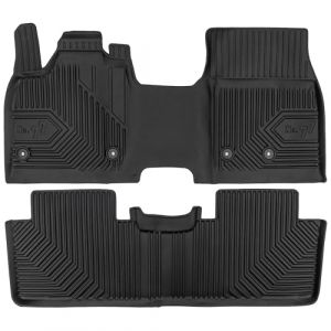 MOTOS Tapis de sol caoutchouc pour Nissan Ariya depuis 2022 Améliorez Votre Confort de Voyage avec Le tapis noir antidérapant Auto No.77- tapis voiture Tous Temps pour Voiture, Protection Contre les s (MOTOS EU, neuf)