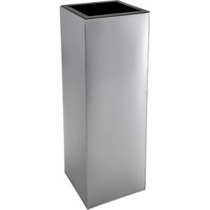 VIVANNO Bac &agrave; Fleurs Simple en Zinc Block 100 cm argent&eacute; INCL. syst&egrave;me d'arrosage (AE Trade, neuf)