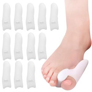 SPOKKI 12 Pièces Correcteur Hallux Valgus, Séparateur Orteil Silicone, Orthese Hallux Valgus, Redresseur Orteil, Protection Hallux Valgus, Utilisé Pour Protéger Les Orteils (PJ HOUSE UK, neuf)