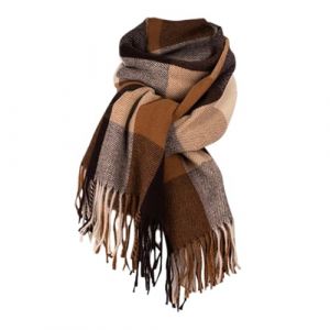 RUITOTP Grande Taille Femme Homme Echarpe Hiver Chaud en Cachemire Imitation Carreaux Doux &eacute;charpe &eacute;pais Pull Ch&acirc;le Mode &eacute;charpe Fra&icirc;che Cadeau Unisexe Cadeau No&euml;l &Eacute;charpe Ch&acirc;le d'Hiver Femme Homme (RUITOTP, neuf)