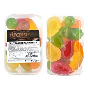 900 g de fruits entiers pour la d&eacute;coration et la fabrication de g&acirc;teaux, panetons, cascade, glaces. (LUSEL, neuf)