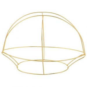 Gatuida Cadre Porte-Chapeau R&eacute;tro en M&eacute;tal Support Baleine de Casquette Chinoise DIY Armature L&eacute;g&egrave;re et Flexible pour Sc&egrave;ne et Mariage Accessoire Cr&eacute;atif pour Chapeaux Traditionnels (Queenie ruy, neuf)
