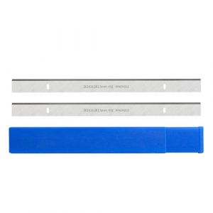 Ninehole 2 Pièces HSS Lames De Raboteuse 261x16,5x1,5mm, 261mm fers de rabot Pour Scheppach HMS 1050 1070 (TYP 2), Raboteuse Lames Pour Machines De Travail Du Bois, 261x16,5x1,5mm (Ninehole(EU), neuf)