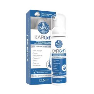 McG KAPIGEN Mousse de croissance du cuir chevelu – Bloqueur de DHT, Procapil, Végétalien, Biotine, Naturel, Bio | Sans Minoxidil, Finasterid | Sulfate, SLS, SLES (McG Shop, neuf)