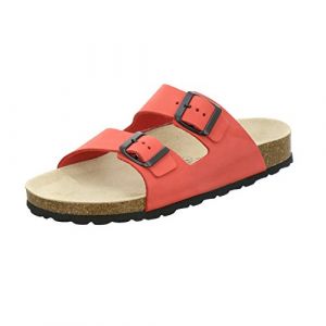 AFS 2100 pantolette pour femme - Rouge - Kirsch, Taille 38 (AFS-Schuhe, neuf)
