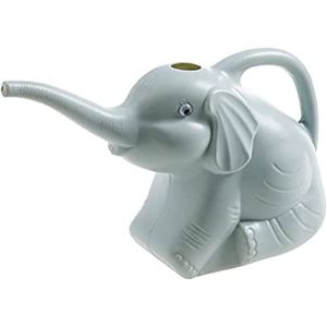 Youning Arrosoir de 2 litres - Design éléphant - Petit arrosoir de jardin en plastique - Pour l'intérieur et l'extérieur - Outils de jardin pour enfants (ZDD123, neuf)
