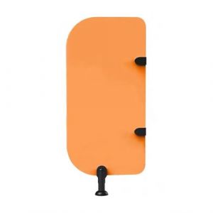 Cloison de s&eacute;paration de toilette pour urinoir de dessin anim&eacute; pour enfants, cloison de s&eacute;paration de toilette pour jardin d'enfants, cloison de protection pour urinoir (couleur : orange, taille : A 2 (QUANKAA STORE, neuf)
