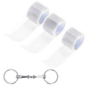NICENEEDED 3 Rouleau de Bande de Protection pour Mors de Cheval Bande de Protection &Eacute;lastique en Silicone pour Mors de Cheval 2.5cm X 1 m Accessoires pour Mors de Chevaux (Niceneeded FR, neuf)