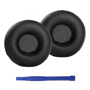 Adhiper E40BT Earpads Coussinets pour écouteurs Pièces de réparation Coussinets de Rechange Compatible avec JBL Synchros E40BT E40 S400 T450 (Noir) (NAOGUNH-UK, neuf)