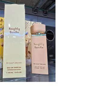 Naughty Vanilla, Eau de Parfum Oriental Cr&eacute;meux, 100 ml, Flacon D&eacute;coratif en Verre D&eacute;poli, Notes de Vanille Bourbon, Poivre Rose, Lavande, Longue Tenue 8 Heures (DECO ET COULEURS, neuf)