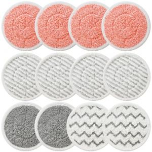 XKITP7000 &ndash; Lot de 12 tampons de Rechange pour Balai Vapeur Shark S7001 S8201 S8001 S7201 S7000 S7000AMZ S7001TGT Series &ndash; Tampons de Balai &agrave; r&eacute;curer &agrave; Vapeur et &agrave; r&eacute;curer Tout-en-Un, mod&egrave;le de pi&egrave;ce (shangqiushirongzhisendianzishangwuyouxiangongsi, neuf)