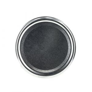 KADAX Couvercle &agrave; vis 82 mm pour bocaux de conserve, couvercle &agrave; visser en m&eacute;tal, couvercle de remplacement pour pots de confiture, pots de miel et bocaux de conserve Argent (KADAX, neuf)