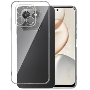 NOVAGO Compatible avec Honor 400 Smart 4G/ Honor 400 Smart 5G - Coque arri&egrave;re Transparent en TPU Gel Souple Solide Anti Choc (NOVAGO-Vendeur PRO fran&ccedil;ais, neuf)