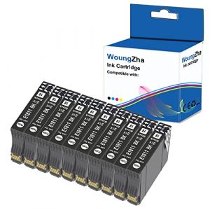 Woungzha 18XL Cartouches d'encre pour Epson 18 XL Compatible avec Epson Expression Home XP-205 XP-212 XP-215 XP-225 XP-302 XP-305 XP-312 XP-315 XP-322 XP-325 XP-402 XP-405 XP-412 XP-415 XP-4222 (TengSheng, neuf)