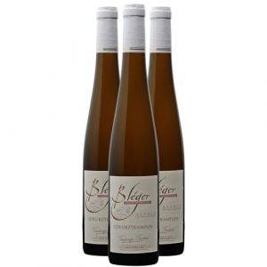 Alsace Gewurztraminer Vendanges Tardives Moelleux - Blanc 2020 - Domaine Claude et Christophe Bléger - Vin Blanc d' Alsace (3x50cl) BIO (e-boissons, neuf)