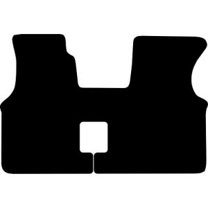 Kovvar Tapis de Sol Compatible avec Volkswagen Transporter T4 1990-2003 Correspondant à la Version: Avant | 3 sièges | Qualité: Luxury (Kovvar, neuf)