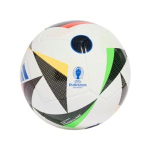 adidas Ballon de football d'entraînement EURO24 unisexe, blanc/noir/bleu gloire, 5 (DISCOVERY TRADE LTD, neuf)