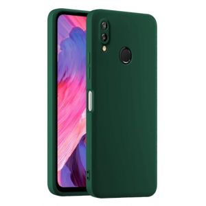 HULLIN Coque de T&eacute;l&eacute;phone en Silicone Color&eacute;e, Adapt&eacute;e &agrave; Huawei P20 Lite (2018) (5.84") - Vert fonc&eacute; (HULLIN, neuf)