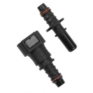 TPZORJX 2Pcs Raccord durite Essence, Connecteur Tuyau Carburant Droit Femelle,9.49 Tuyau Ligne Carburant Raccord Rapide ID8 Raccord Rapide Traversant Raccord de Voiture (Sunlaxy OU, neuf)
