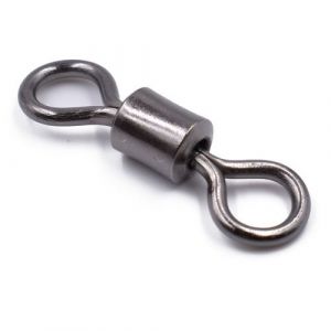 Phad Fishing 100 Pcs &Eacute;merillon Rolling de P&ecirc;che en INOX Emerillon Roulement avec Deau Solides Anneaux &agrave; P&ecirc;che Mer ou L&rsquo;Eau Douce (1/0-50pcs) (Phad Fishing, neuf)