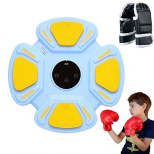 Musical Boxing Machine - Machine De Formation Musicale De Boxe, Machine De Formation Cible De Boxe | Jeux Parents De Musique De Boxe Sans Fil Équipement D'Exercices Muraux (qihongHaostore, neuf)
