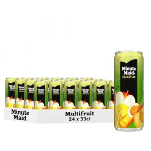 Minute Maid Multifruit, Jus de Fruits, 33cl, Pack de 24 Canettes (Maxi Drink's, neuf)