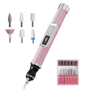 Nagelfeile Elektrisch,3 Geschwindigkeiten Fu&szlig; Schwiele Entferner - Wiederaufladbare Nagelpflege F&uuml;r Dicke Zehenn&auml;gel Fingern&auml;gel Fu&szlig;schwielen Entfernung Anf&auml;nger Salon M&auml;nner Frauen (NeoChao, neuf)