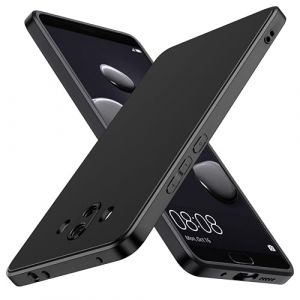 ivoler Noir Mat Coque pour Huawei Mate 10 avec Protection Cam&eacute;ra, Ultra Mince &Eacute;tui de Protection en Silicone Antichoc, Souple TPU Anti-Rayures Bumper Housse (AYRmall-AMFR, neuf)