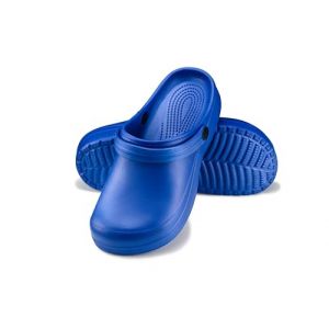 ESTRO Sabot de Jardin Femme - Sabot Jardin Femme Mules Plastique L&eacute;ger Gomme Chaussures Sabots Femmes Sabots de Jardin F07 (36 EU, Bleu) (ESTRO&trade;, neuf)