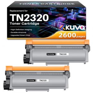 Kuva TN2320 Toner Remplacement pour Brother TN2320 TN2310 pour DCP-L2520DW MFC-L2720DW MFC-L2700DW MFC-L2700DN DCP-L2560DW DCP-L2500D L2740DW (Noir, 2-Pack) (jianxuansw, neuf)