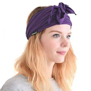 Bandana Cheveux Homme En Viscose, Bandeau Pirate Femme Pré Attaché, Foulard Danse Style Boheme, Deguisement Ninja, Serre Tete Japonais Pour Yoga, Arts Martiaux Et Kickboxing Pourpre (casualbox Japan, neuf)