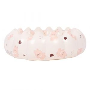 EIMSOAH Petite Piscine Gonflable Portable avec Balle Gonflable pour Enfant en Bas &acirc;ge, Int&eacute;rieur et Ext&eacute;rieur, Mat&eacute;riau en PVC &eacute;pais pour une Utilisation dans le Jardin &agrave; la Maison (Lapin) (Wenzeny, neuf)