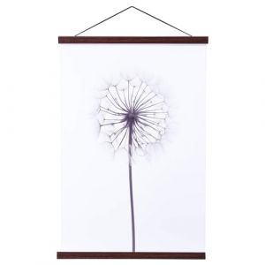 Ywlake B2 Cadre Photo Magn&eacute;tique 56 cm, Cadre Poster Porte Affiches 56x70 56x100 Aimant&eacute; en Bois Naturel pour Affiche Cadre Magnetique Cadre Affiche Cadre Suspendu (56cm, Noyer) (Novasea TD, neuf)