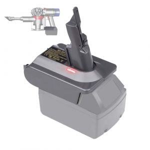 EFAITHLIFE Adaptateur de Batterie pour Dewalt Batterie Convert pour Dyson V7 & V8, Remplacement pour Dyson V7/V8 Full Series, Convient à Dyson Motorhead, Animal, Fluffy (HC AMStore, neuf)