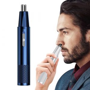 Tondeuse &eacute;lectrique pour poils de nez | Tondeuse &agrave; sourcils pour homme &ndash; Tondeuse &agrave; sourcils, tondeuse &agrave; cheveux, tondeuse &agrave; cheveux, 2 en 1 pour le visage, la barbe, les pieds, les cheveux de la main (zuaseld, neuf)