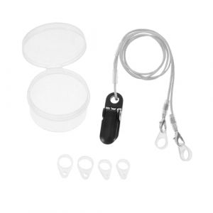 Didiseaon 1 Ensemble De Cordon Anti-Perte Pour Audiophones Avec Clip Sécurisé Amplificateur Auditif Réglable Chaîne De Rétention Amplificateur De Son De Sécurité Corde De Protection (Merkowski, neuf)