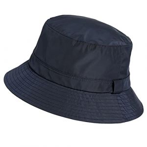Comhats Chapeau bob imperm&eacute;able unisexe pour la marche, le golf, le safari &ndash; Chapeau de pluie pour femme &ndash; Chapeau de soleil UPF 50+ r&eacute;glable | Pliable | Coupe-vent, M (TOP-EX Hats, neuf)