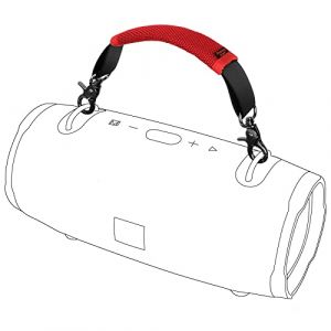 Desing Wish Amovible Sangle de Poign&eacute;e Haut-Parleur Compatible avec JBL Xtreme/Xtreme 2/Xtreme 3/W-King X10/Zealot S67 Bluetooth Sangle Poign&eacute;e Haut-Parleur Accessoires(Non Compris Le Haut-Parleur) (Desing wish, neuf)