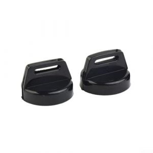 Lot de 2 coques de protection pour interrupteur à clé pour modèles Polaris ATV en caoutchouc de silicone avec écrou pour protéger l'allumage de la poussière, de la boue et de l'eau Compatible avec (Grtshopper, neuf)