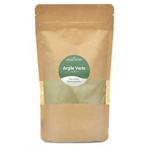 Argile Verte Illite - Poudre surfine - 300g - Argile Brute 100% naturelle, qualité Premium - Pour la cosmétique maison (La Compagnie des Sens, neuf)