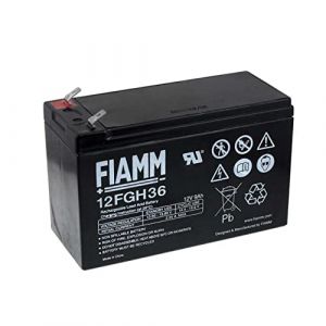 FIAMM Batterie au Plomb Rechargeable 12FGH36 (hochstromfest), 12V, Lead-Acid [ Batterie au Plomb ] (Masvoltios, neuf)