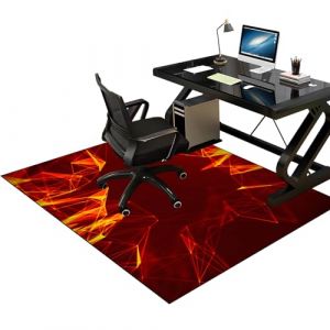 Tkuhknag Tapis Chaise de Bureau, Tapis de Protection antid&eacute;rapant de Plancher de Chaise de Bureau, Tapis Gaming Sol pour Sols durs, Prot&egrave;ge Parquet Chaise roulettes, Tapis de Sol Bureau 80 x 120 cm (Tkuhknag, neuf)