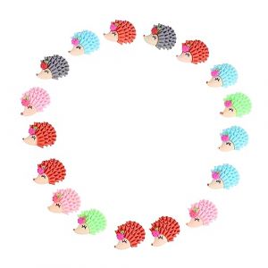 OSALADI 3 Ensembles Lot De 3 Accessoires En Résine Pour Hérisson Embellissements En Résine Jolis Accessoires De Coiffure Jolis Embellissements Décoratifs Pour Animaux 20 pièces * 3 (Joan Yue, neuf)