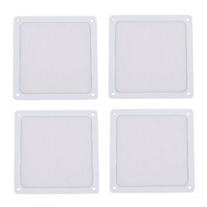 Filtre à Poussière de Ventilateur PC Cadre Magnétique Grilles de Filtre de Ventilateur D'ordinateur en PVC à Mailles Fines Adaptées au Boîtier PC Évent de Poulailler 5,51x5,51 (WYANG188, neuf)