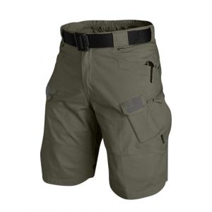 MOKBAY Bermuda de Travail Vert armée Sécurité Militaire Short Randonnée Homme a Pied Et Ventes Flash Trail Ceinture Elastique Été de Travail Running Pantacourt Vert armée L (MOKBAY, neuf)