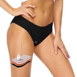 Culotte de Règle Ado – Bas de Maillot de Bain Menstruel Femme – Culotte Étanche et Absorbante – Sécurité et Confort pour Natation et Piscine (NETTY, neuf)