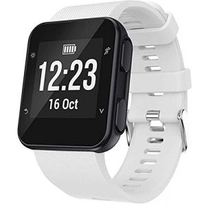 Shieranlee Band Compatible pour Garmin Forerunner 35,Classique R&eacute;glable Rechange Sport Accessoire Bande Compatible avec Forerunner 35 Smart Watch, Fit 5.11-9.05 inch (130mm-230mm) Wrist (BETTYCHEN LIMITED, neuf)