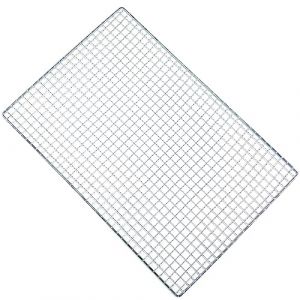 60x40cm Grille de Barbecue en Acier Inoxydable pour Barbecue,pour Pique Nique Camping,Maille de Barbecue Plat de Cuisson Feu Résistante à la Chaleur Anti Adhésive pour Poisson Steak Légumes Crevettes (VITA0106, neuf)