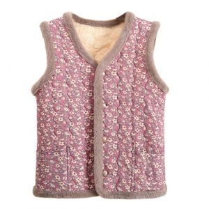 G&eacute;n&eacute;rique Gilet Sans Manche Femme, Grandes Taille Gilet Femme Chic et Elegant Veste Blouson Matelass&eacute;e avec Boutons Femmes Couleur Unie Doux et Confortables​ Manteaux Sans Manche Automne Hiver (tangksye, neuf)